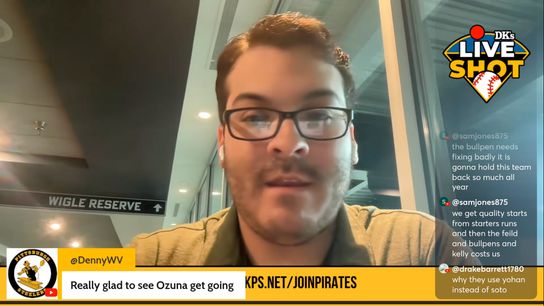 Live Shot of Pirates: Postgame vs. Nationals taken in Pittsburgh (Videos)